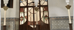 Cercle Alzireny la inauguració de l' exposició de l' obra del tallista Don AGUSTÍN BERNIA i BARTOLOMÉ