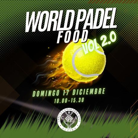 World Padel Food Circulo Alcireño Alimentos No Perecederos Alzira